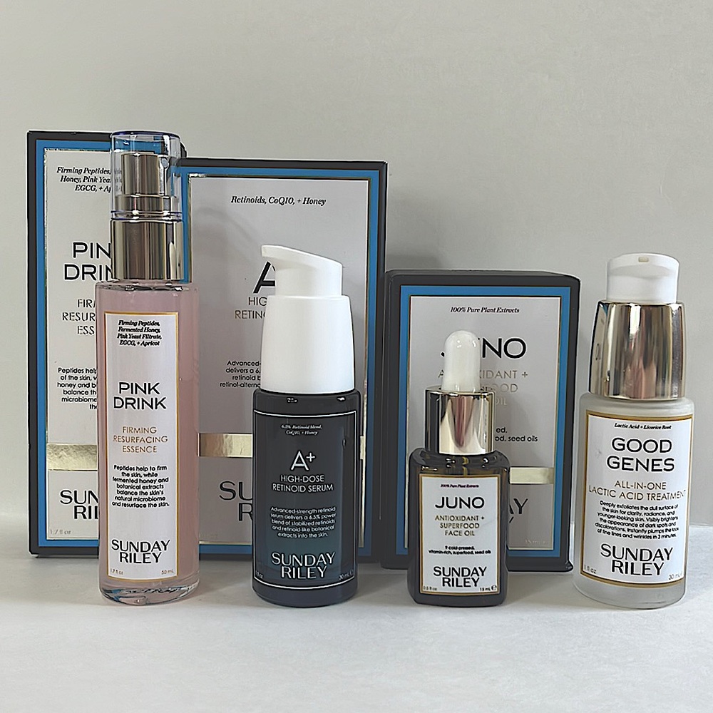 Sunday Riley Bundle Essence, Serums and Beauty Oil